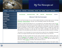 Tablet Screenshot of myfreehoroscopes.net